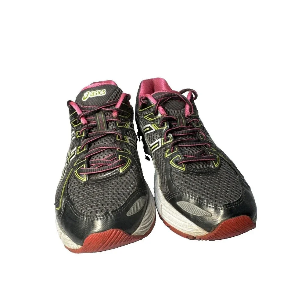 ASICS Gel GT-2170 Women’s Size 7.5 Gray Pink Lime Running Shoes T256N